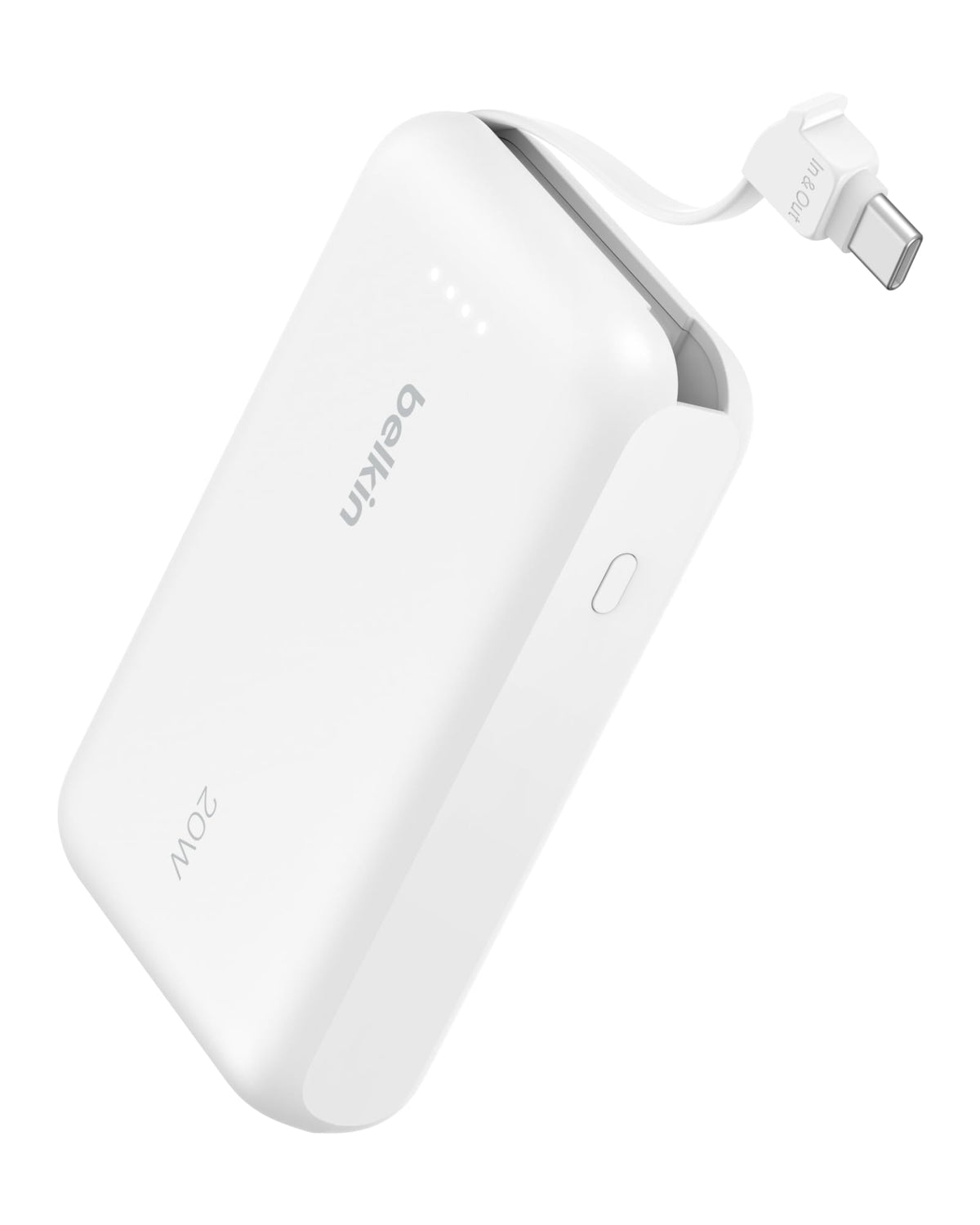Belkin 20000mAh 30W USB C Power Bank, Portable Charger for iPhone & iPad