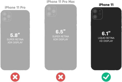 OtterBox Commuter Series Case for iPhone 11 & iPhone XR (Only) - Non-Retail Packaging - Black