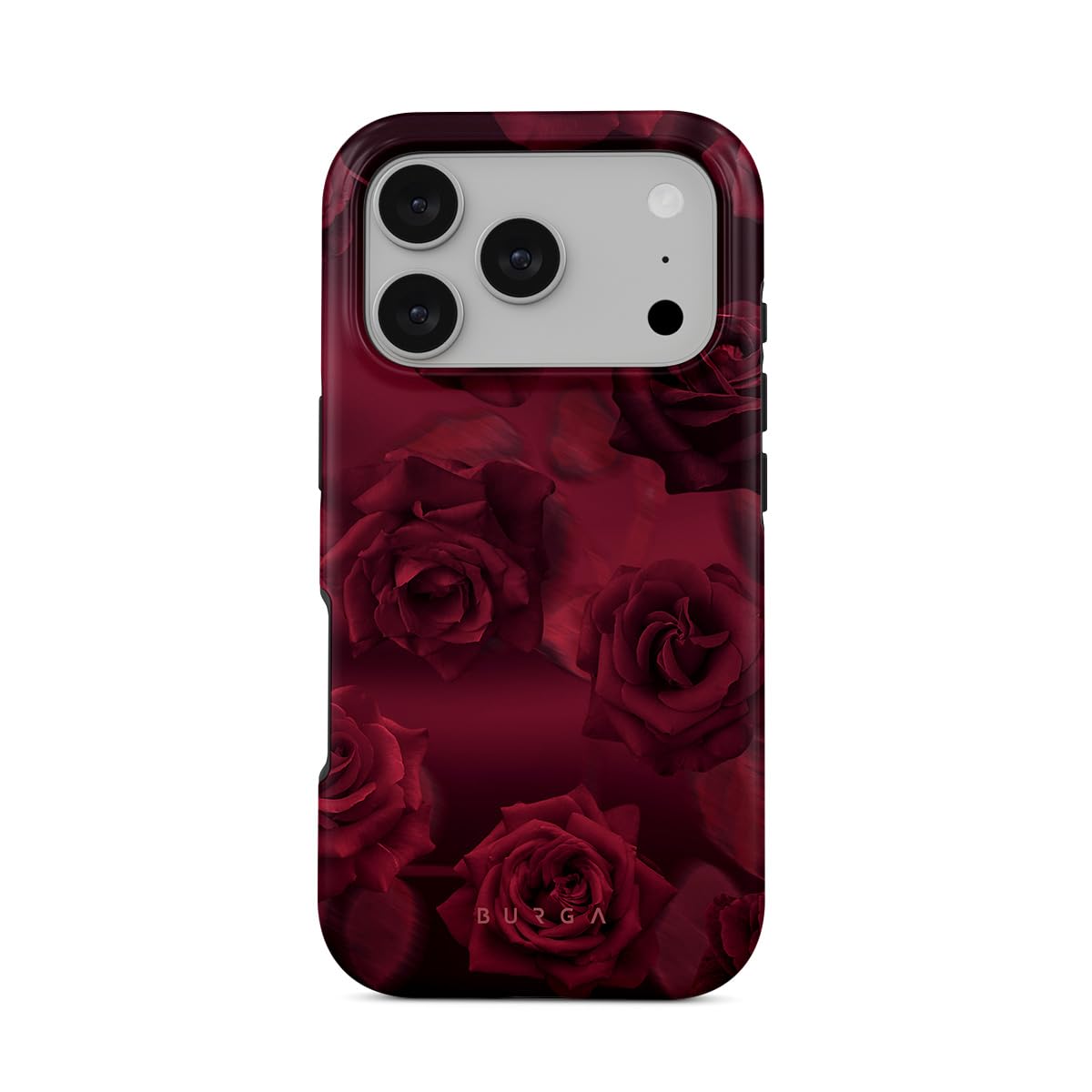 BURGA Unisex Phone Case for iPhone 17 Pro – Dual-Layer Hybrid Design with Shock-Absorbing Silicone & Durable Exterior, Scratch-Resistant Finish and Raised Bezel Edge for Screen Protection & Daily Use