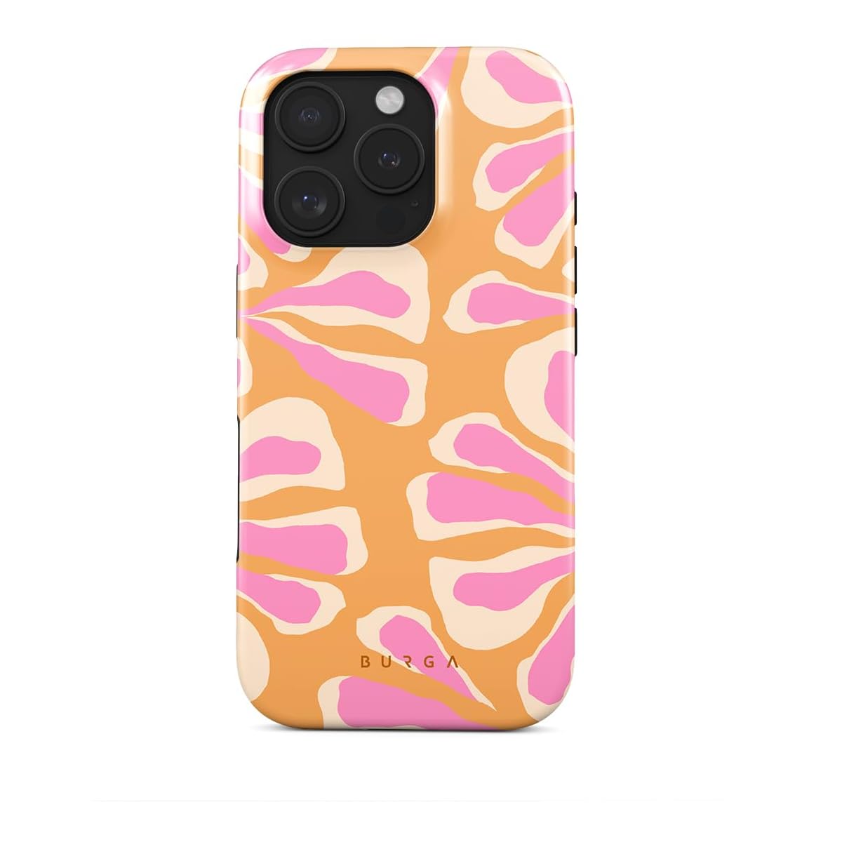 BURGA Unisex Phone Case for iPhone 17 Pro – Dual-Layer Hybrid Design with Shock-Absorbing Silicone & Durable Exterior, Scratch-Resistant Finish and Raised Bezel Edge for Screen Protection & Daily Use