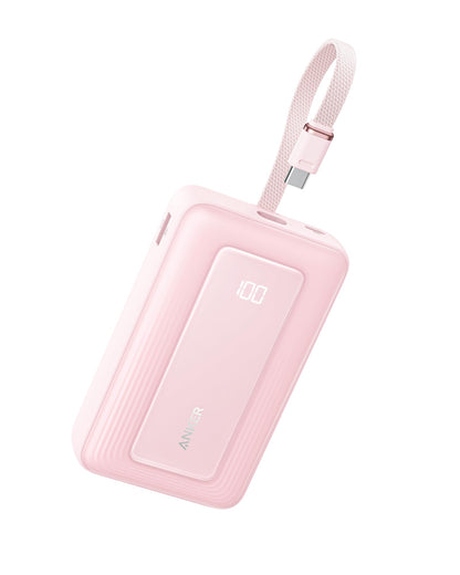 Anker Zolo Power Bank, 20,000mAh 45W Portable Charger with Built-in USB-C