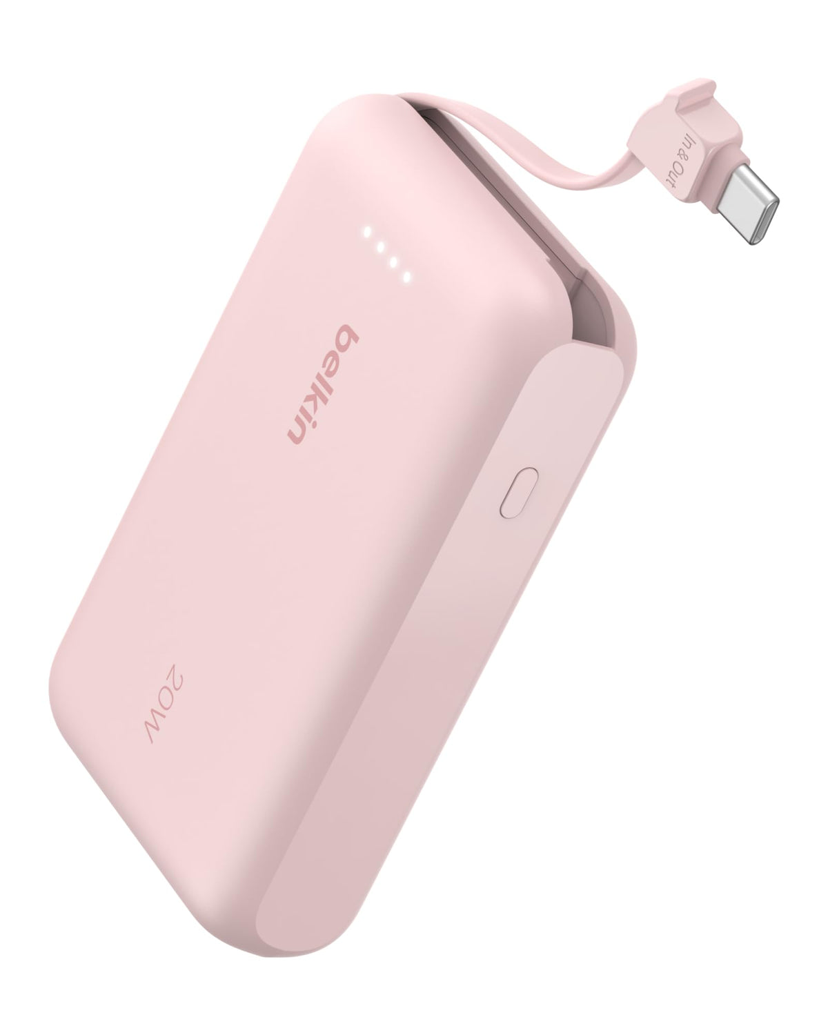 Belkin 20000mAh 30W USB C Power Bank, Portable Charger for iPhone & iPad