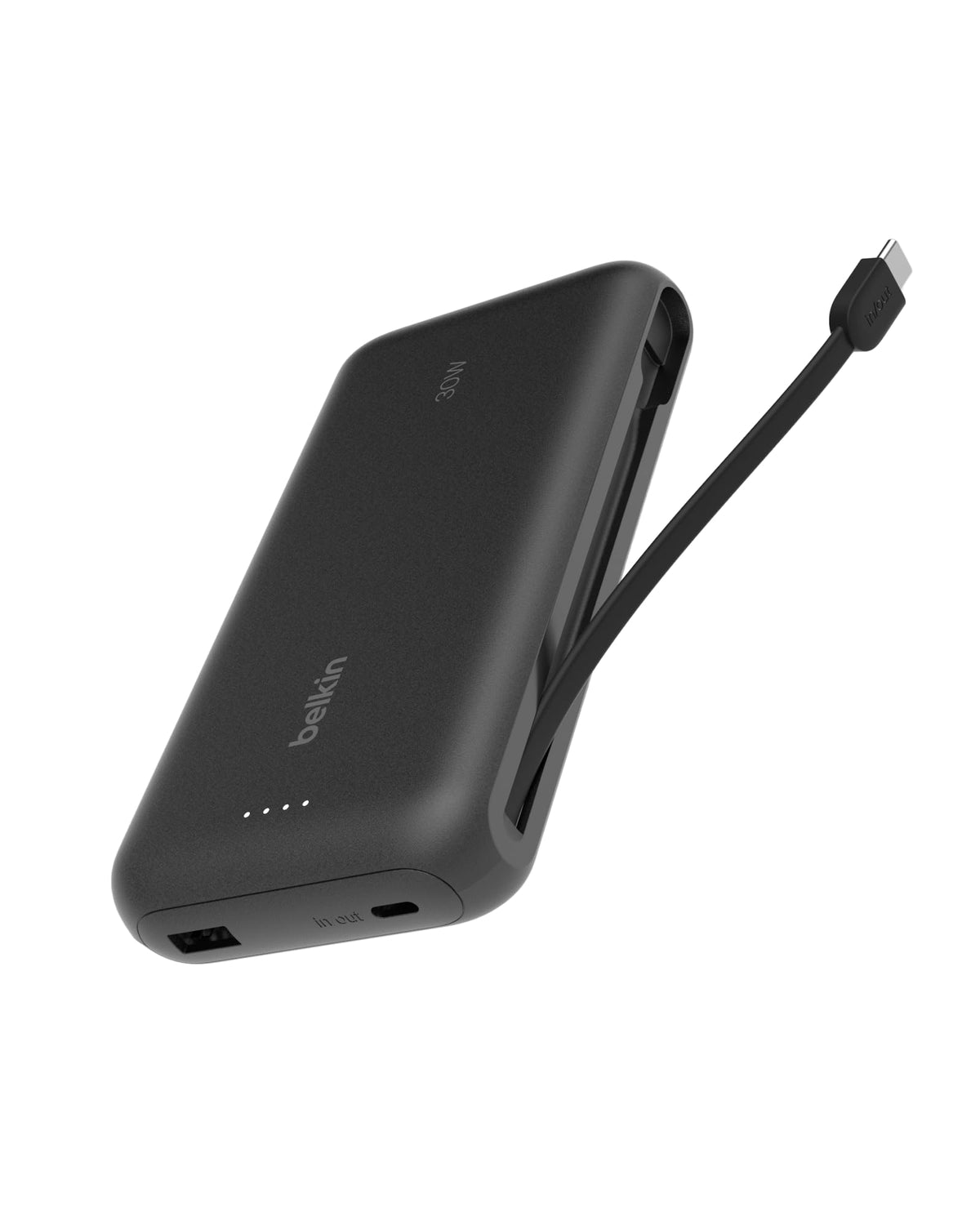 Belkin 20000mAh 30W USB C Power Bank, Portable Charger for iPhone & iPad