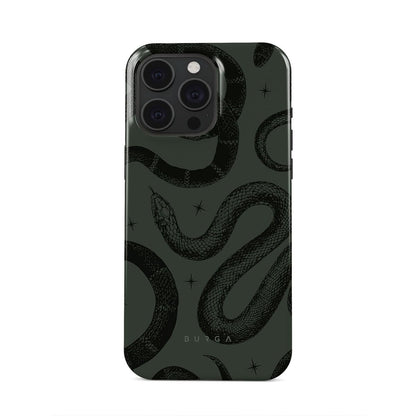 BURGA Unisex Phone Case for iPhone 17 Pro – Dual-Layer Hybrid Design with Shock-Absorbing Silicone & Durable Exterior, Scratch-Resistant Finish and Raised Bezel Edge for Screen Protection & Daily Use