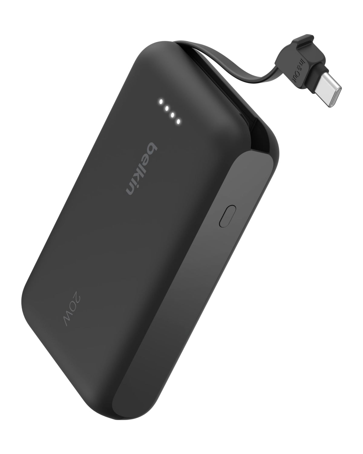Belkin 20000mAh 30W USB C Power Bank, Portable Charger for iPhone & iPad