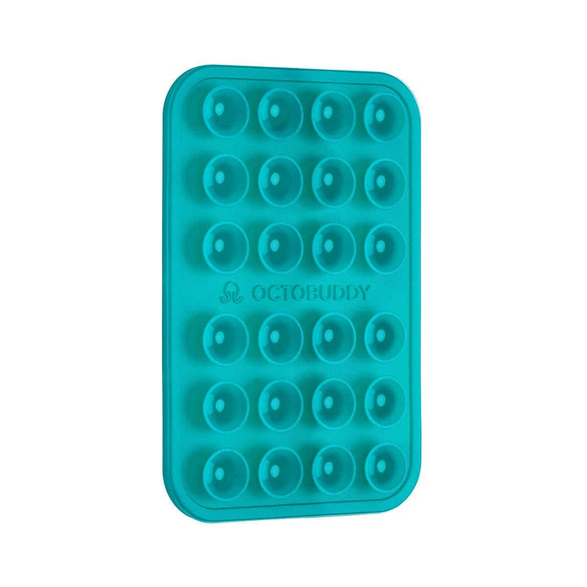 OCTOBUDDY Classic - Silicone Suction Phone Case Adhesive Mount, Baby Blue