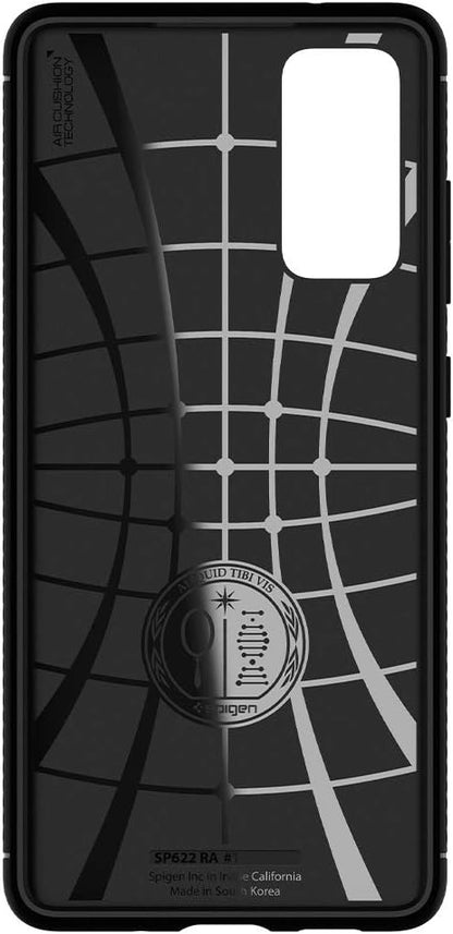 Spigen for Galaxy S20 FE Case, Rugged Armor (2020) [Military-Grade Protection] - Matte Black