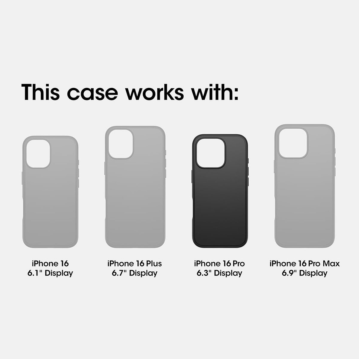 OtterBox iPhone 16 Pro Symmetry Series Clear Case - Floral Romance Blue