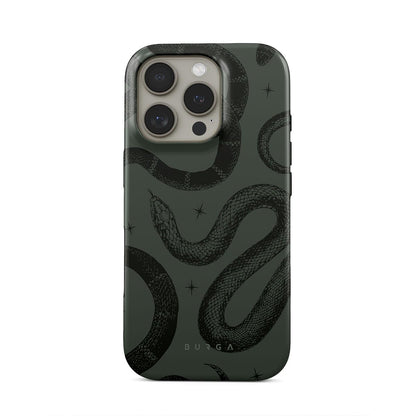BURGA Unisex Phone Case for iPhone 17 Pro – Dual-Layer Hybrid Design with Shock-Absorbing Silicone & Durable Exterior, Scratch-Resistant Finish and Raised Bezel Edge for Screen Protection & Daily Use