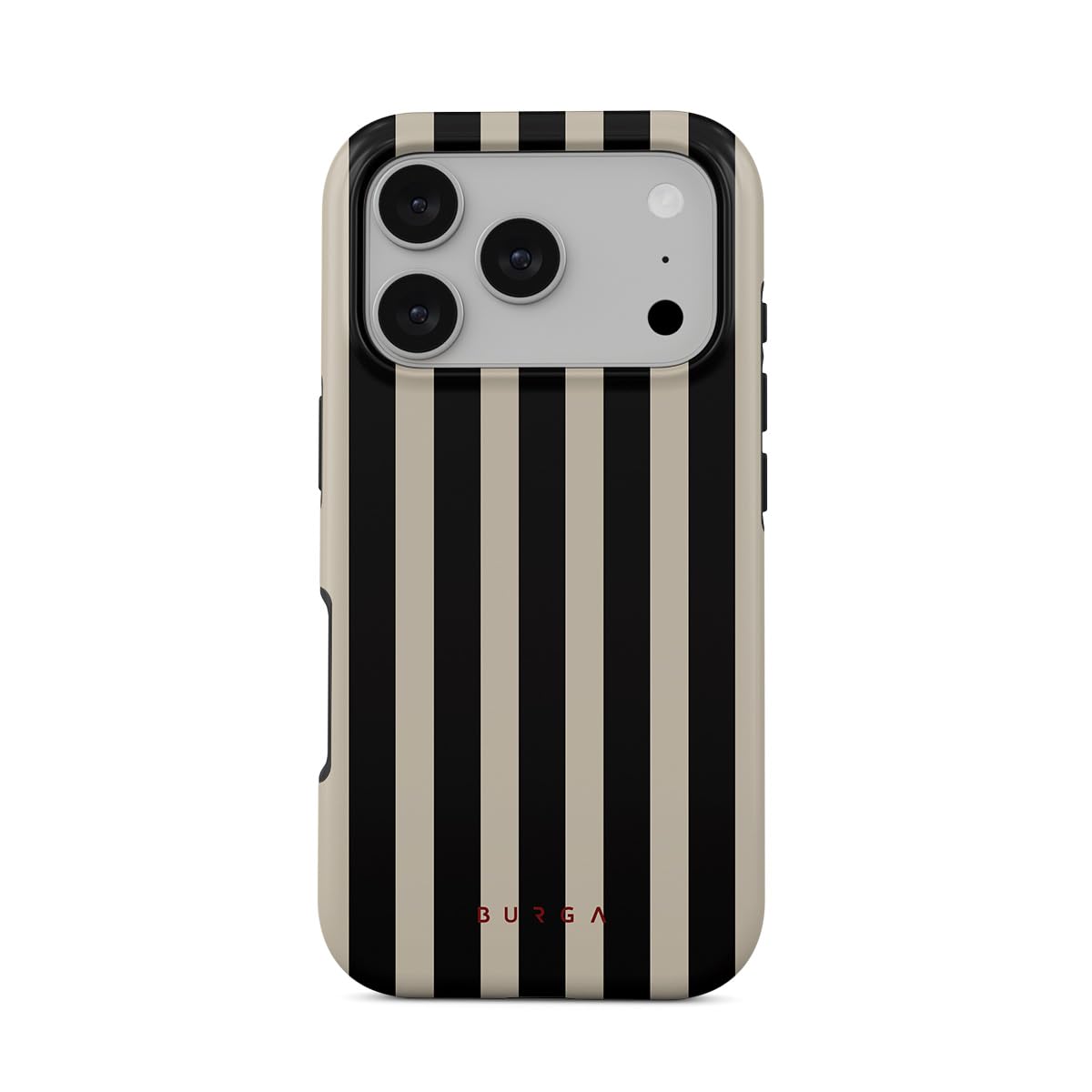 BURGA Unisex Phone Case for iPhone 17 Pro – Dual-Layer Hybrid Design with Shock-Absorbing Silicone & Durable Exterior, Scratch-Resistant Finish and Raised Bezel Edge for Screen Protection & Daily Use