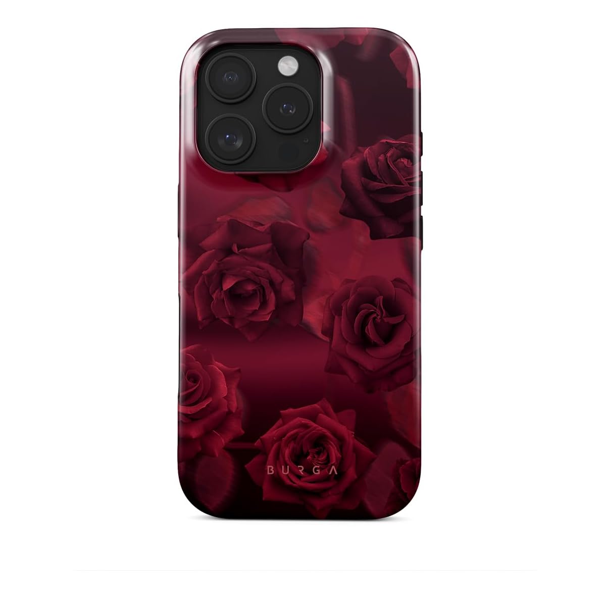 BURGA Unisex Phone Case for iPhone 17 Pro – Dual-Layer Hybrid Design with Shock-Absorbing Silicone & Durable Exterior, Scratch-Resistant Finish and Raised Bezel Edge for Screen Protection & Daily Use