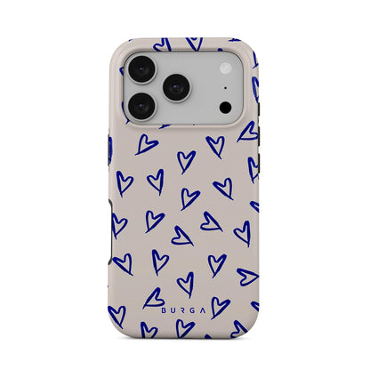 BURGA Unisex Phone Case for iPhone 17 Pro – Dual-Layer Hybrid Design with Shock-Absorbing Silicone & Durable Exterior, Scratch-Resistant Finish and Raised Bezel Edge for Screen Protection & Daily Use