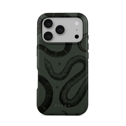 BURGA Unisex Phone Case for iPhone 17 Pro – Dual-Layer Hybrid Design with Shock-Absorbing Silicone & Durable Exterior, Scratch-Resistant Finish and Raised Bezel Edge for Screen Protection & Daily Use