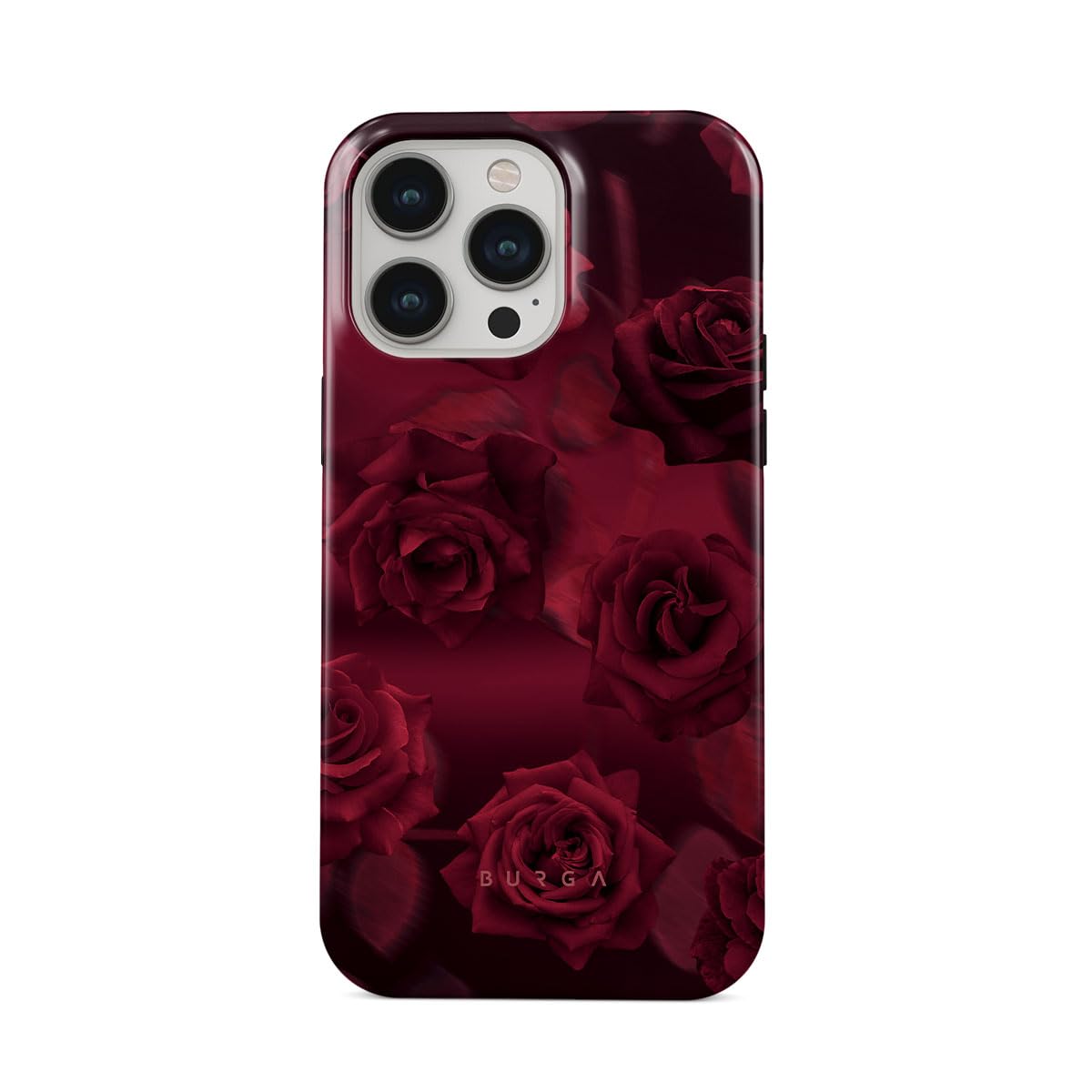 BURGA Unisex Phone Case for iPhone 17 Pro – Dual-Layer Hybrid Design with Shock-Absorbing Silicone & Durable Exterior, Scratch-Resistant Finish and Raised Bezel Edge for Screen Protection & Daily Use