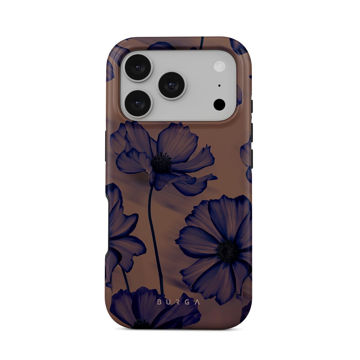 BURGA Unisex Phone Case for iPhone 17 Pro – Dual-Layer Hybrid Design with Shock-Absorbing Silicone & Durable Exterior, Scratch-Resistant Finish and Raised Bezel Edge for Screen Protection & Daily Use