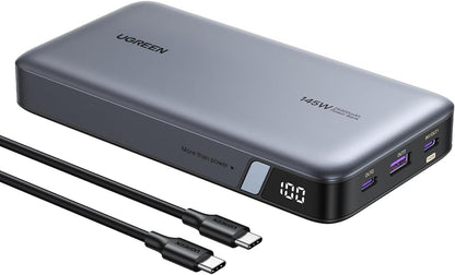 UGREEN Nexode 25000mAh 145W 3-Port USB-C Power Bank for iPhone 17 Pro Max