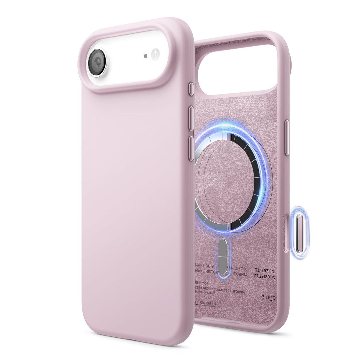 elago Premium Magnetic Silicone Case for iPhone 18 Pro & iPhone 17 Pro