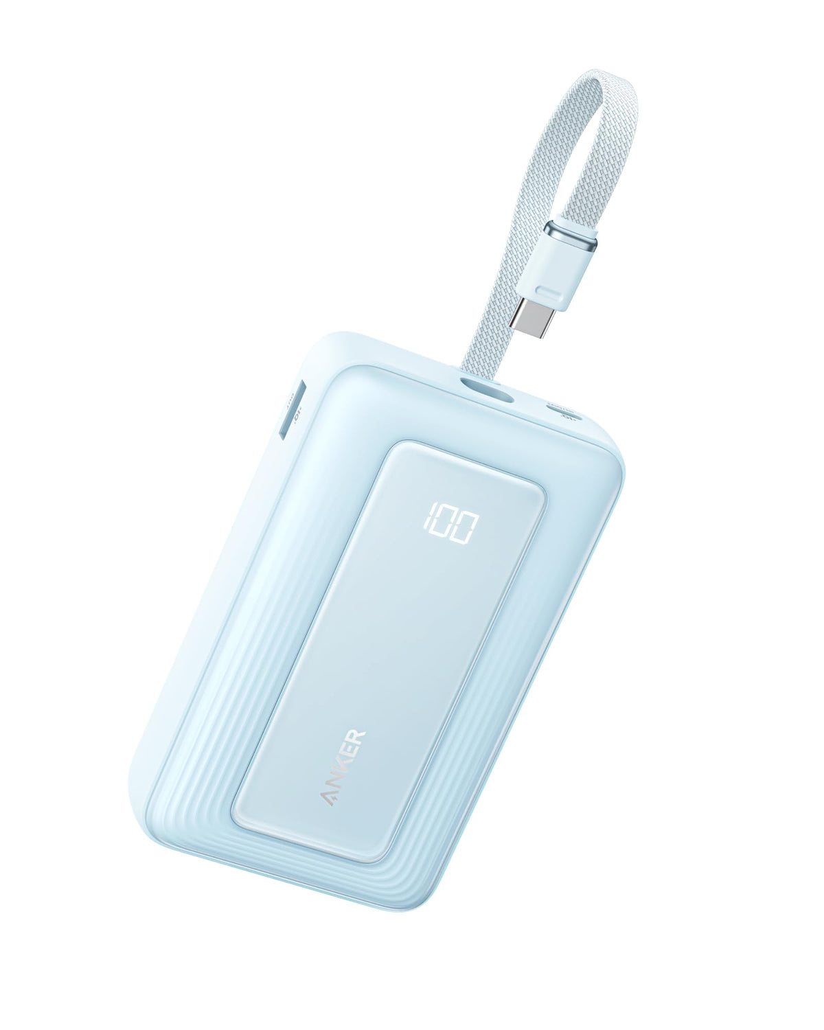 Anker Zolo Power Bank, 20,000mAh 45W Portable Charger with Built-in USB-C