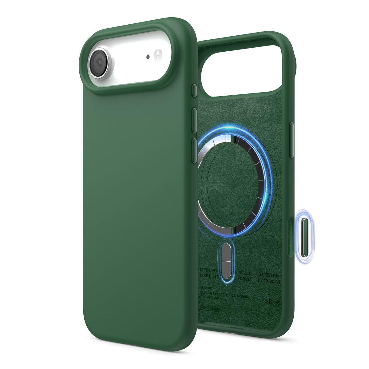 elago Premium Magnetic Silicone Case for iPhone 18 Pro & iPhone 17 Pro
