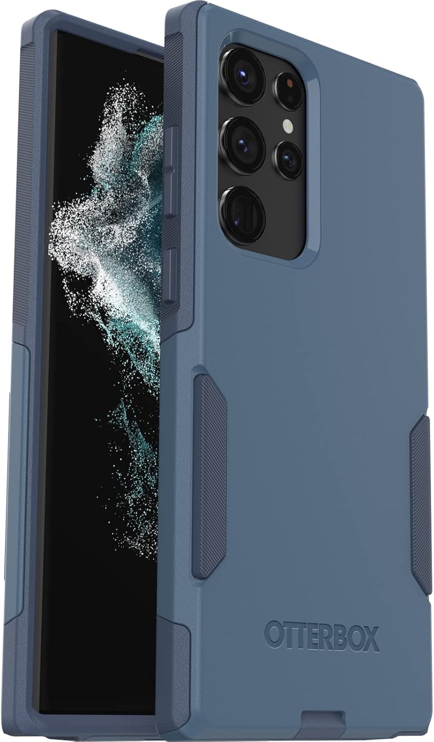 OtterBox Galaxy S22 Ultra Commuter Series Case - Black, Slim & Tough, Pocket-Friendly, with Port Protection