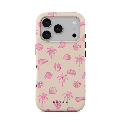 BURGA Unisex Phone Case for iPhone 17 Pro – Dual-Layer Hybrid Design with Shock-Absorbing Silicone & Durable Exterior, Scratch-Resistant Finish and Raised Bezel Edge for Screen Protection & Daily Use