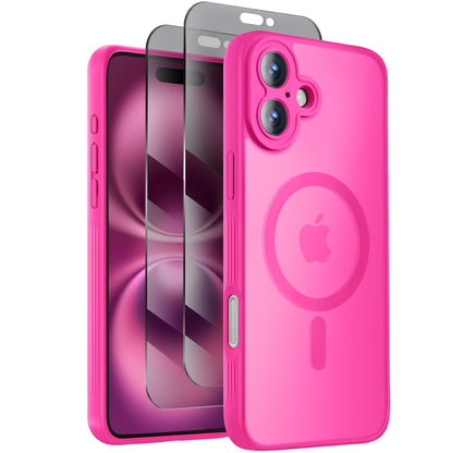 Symcele Designed for iPhone 16 Pro Max Case, Black