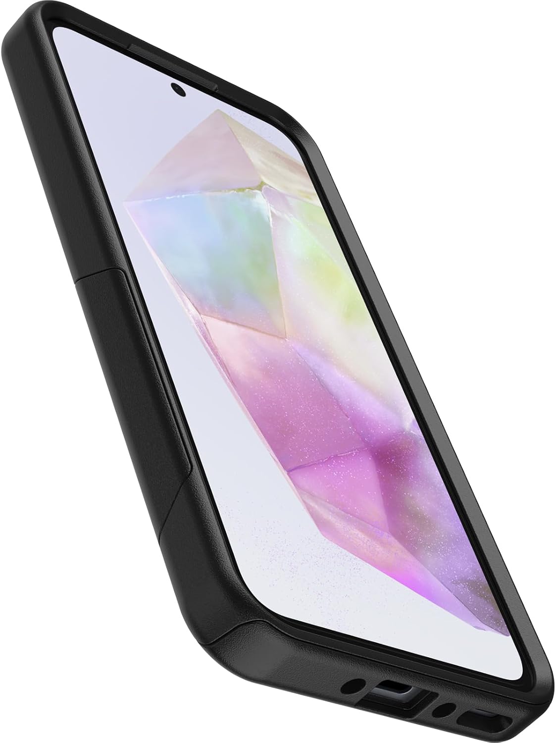OtterBox Samsung Galaxy A35 Commuter Series Lite Case - Black, Slim & Tough, Pocket-Friendly, with Open Access to Ports and Speakers (no Port Covers),