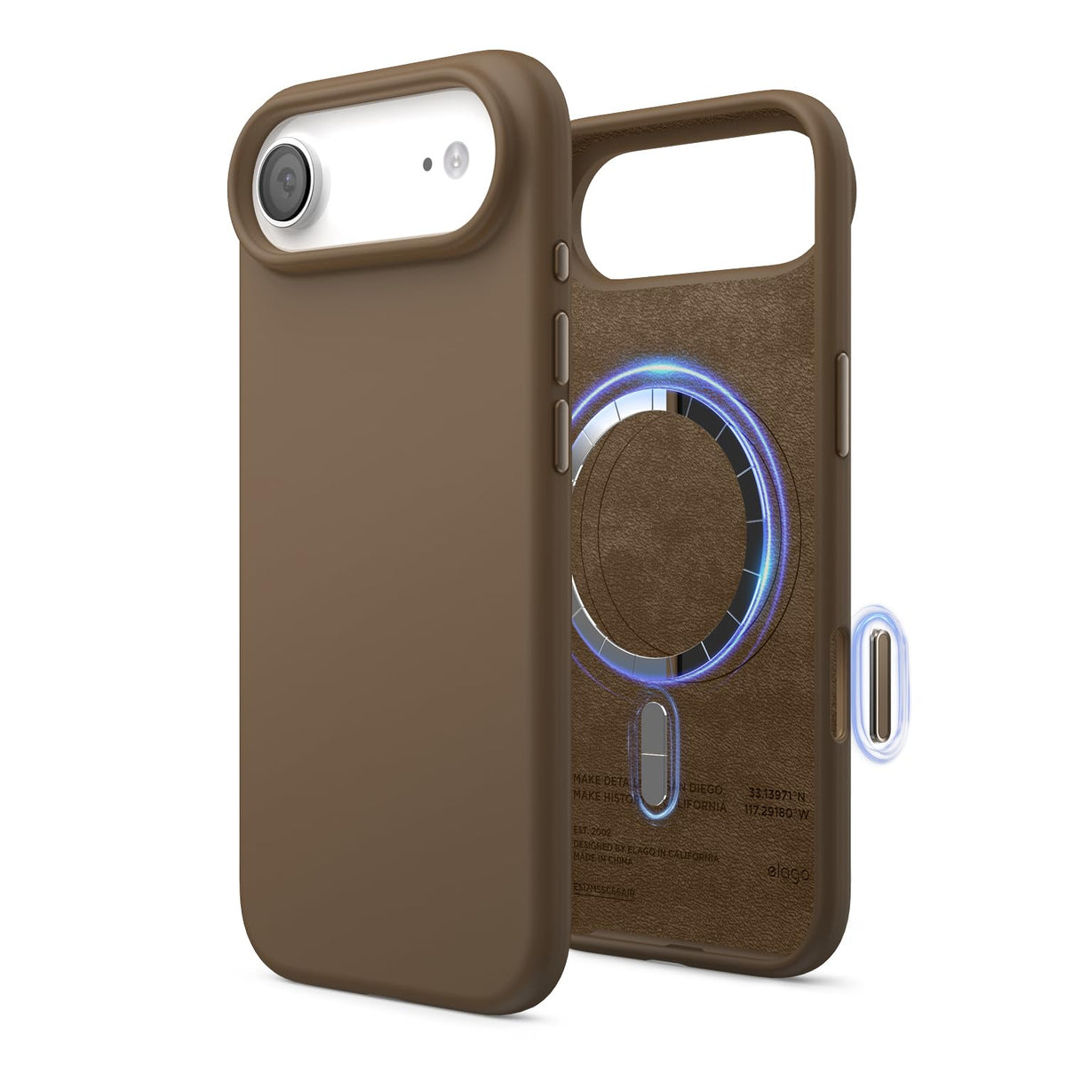 elago Premium Magnetic Silicone Case for iPhone 18 Pro & iPhone 17 Pro
