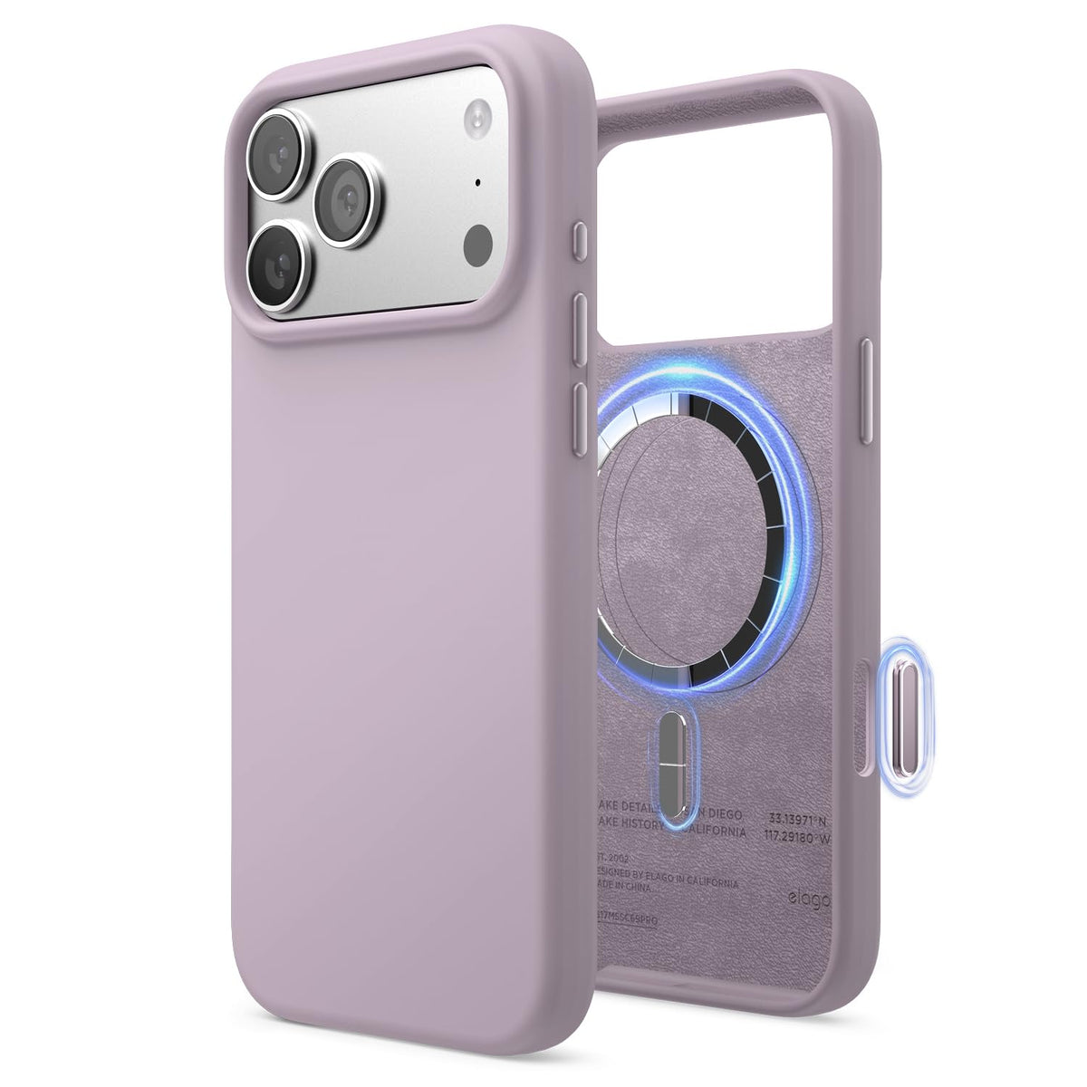 elago Premium Magnetic Silicone Case for iPhone 18 Pro & iPhone 17 Pro