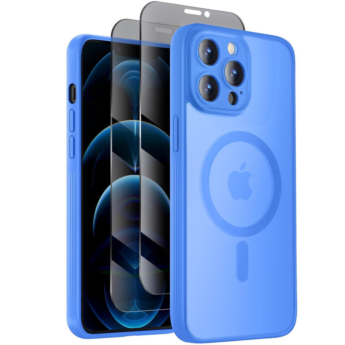 Symcele Designed for iPhone 16 Pro Max Case, Black