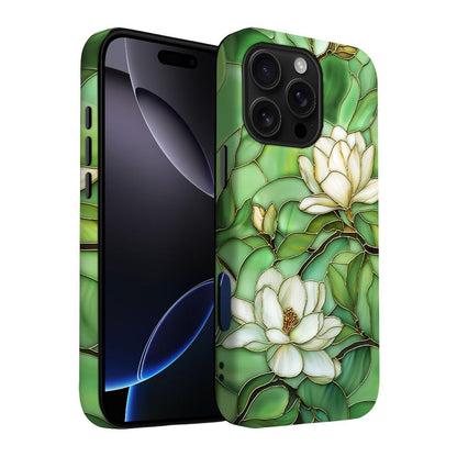 for iPhone 17 Pro Max/iPhone 18 Pro Max Case | Beige Navy Blue Stars | Slim Drop Protection Design