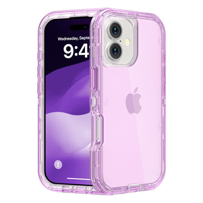 Follaroma for iPhone 16 Plus Case, Shockproof, Crystal Clear