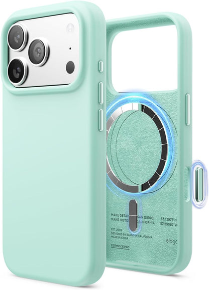 elago Premium Magnetic Silicone Case for iPhone 18 Pro & iPhone 17 Pro