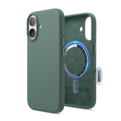 elago Premium Magnetic Silicone Case for iPhone 18 Pro & iPhone 17 Pro
