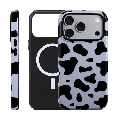 for iPhone 17 ProMax/18 ProMax Case - Wireless Charging for MagSafe, Dual-Layer Design (Outer Hard PC Shell + Inner Soft TPU Shell), Unisex Shockproof Protective Case - Tiger Stripe Pattern.