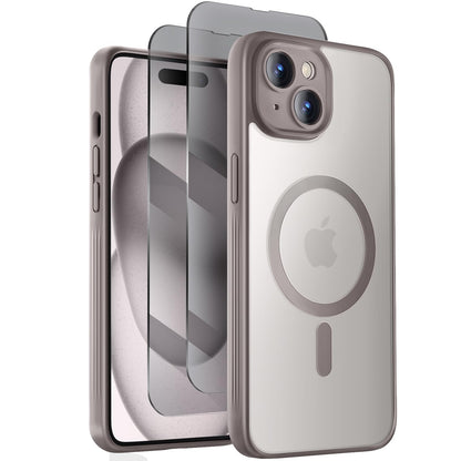 Symcele Designed for iPhone 16 Pro Max Case, Black