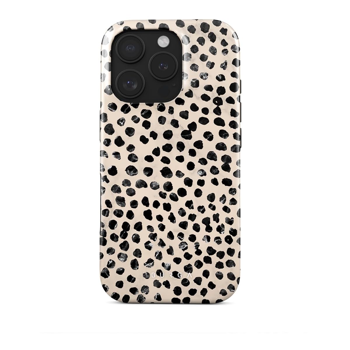 BURGA Unisex Phone Case for iPhone 17 Pro – Dual-Layer Hybrid Design with Shock-Absorbing Silicone & Durable Exterior, Scratch-Resistant Finish and Raised Bezel Edge for Screen Protection & Daily Use