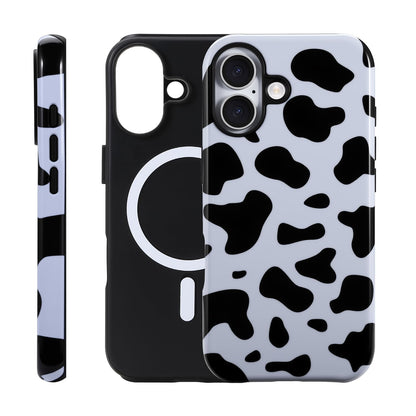 for iPhone 17 ProMax/18 ProMax Case - Wireless Charging for MagSafe, Dual-Layer Design (Outer Hard PC Shell + Inner Soft TPU Shell), Unisex Shockproof Protective Case - Tiger Stripe Pattern.
