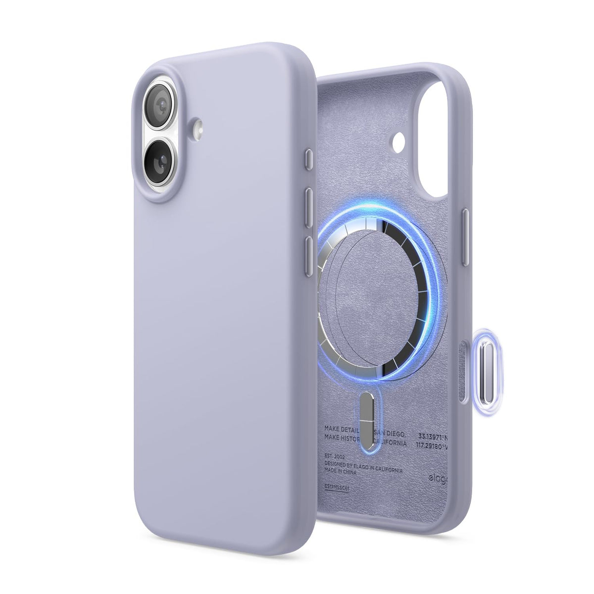elago Premium Magnetic Silicone Case for iPhone 18 Pro & iPhone 17 Pro