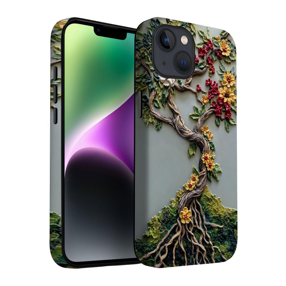 for iPhone 17 Pro Max/iPhone 18 Pro Max Case | Beige Navy Blue Stars | Slim Drop Protection Design