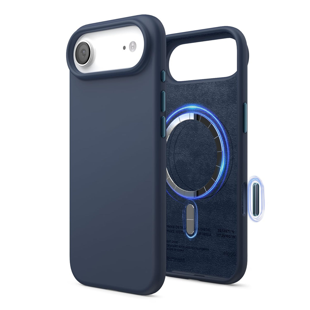 elago Premium Magnetic Silicone Case for iPhone 18 Pro & iPhone 17 Pro