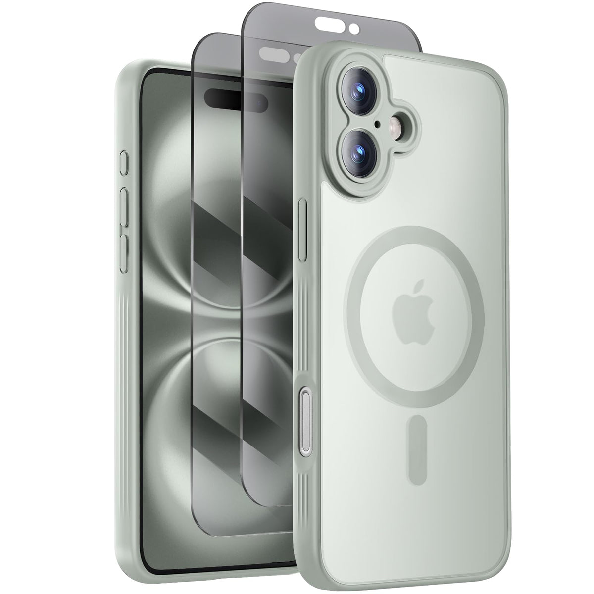Symcele Designed for iPhone 16 Pro Max Case, Black