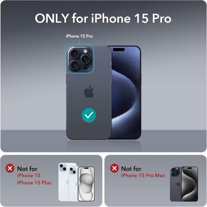 ESR Classic Hybrid for iPhone 15 Pro Case, Clear