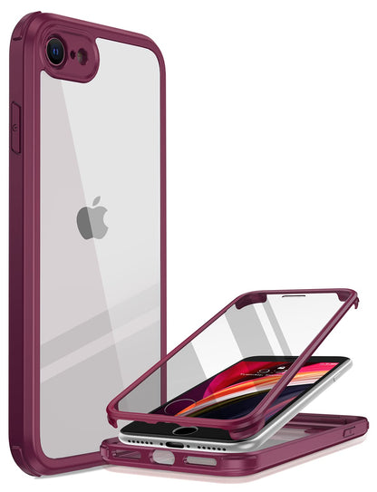 Miracase Magnetic for iPhone 15 Pro Max Case 6.7'' [Compatible with Magsafe] Full-Body Drop Proof Bumper Phone Case for iPhone 15 Pro Max with Built-in 9H Tempered Glass Screen Protector,Black