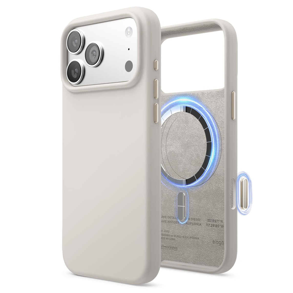 elago Premium Magnetic Silicone Case for iPhone 18 Pro & iPhone 17 Pro