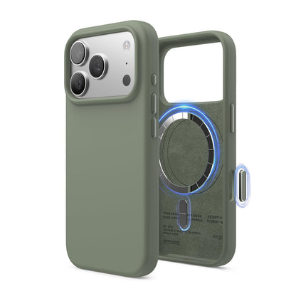 elago Premium Magnetic Silicone Case for iPhone 18 Pro & iPhone 17 Pro