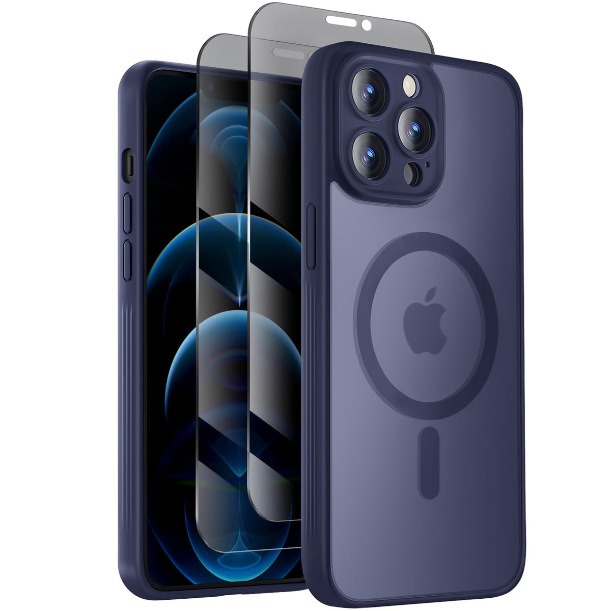 Symcele Designed for iPhone 16 Pro Max Case, Black