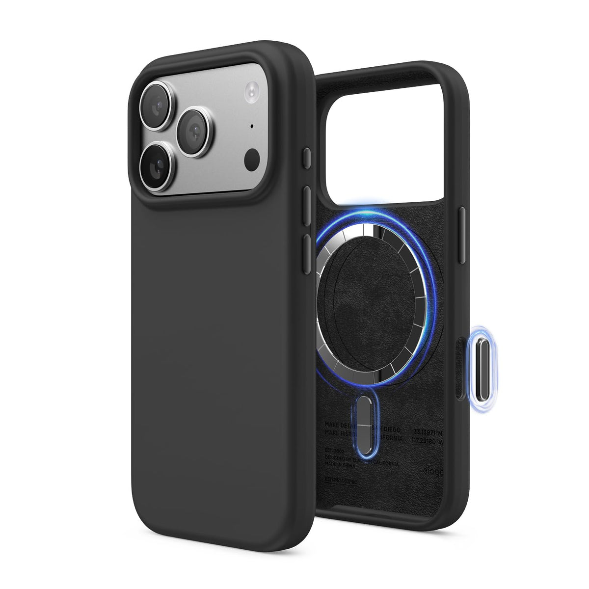 elago Premium Magnetic Silicone Case for iPhone 18 Pro & iPhone 17 Pro