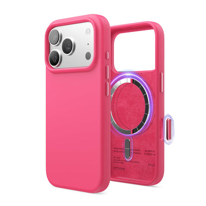 elago Premium Magnetic Silicone Case for iPhone 18 Pro & iPhone 17 Pro