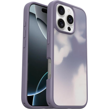 OtterBox iPhone 16 Pro Symmetry Series Clear Case - Floral Romance Blue